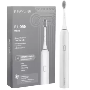 Звуковая зубная щетка Revyline RL 060 в белом корпусе