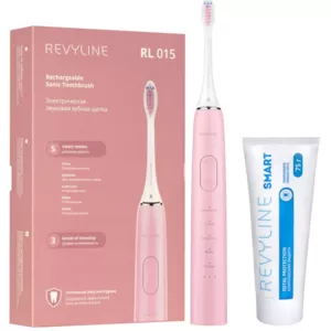 Звуковая зубная щетка Revyline RL015 Pink и зубная паста