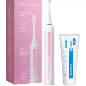 Звуковая щетка Revyline RL 070 White с 4 режимами чистки