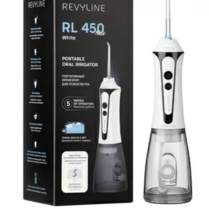 Портативный ирригатор Revyline RL 450 New,  белый