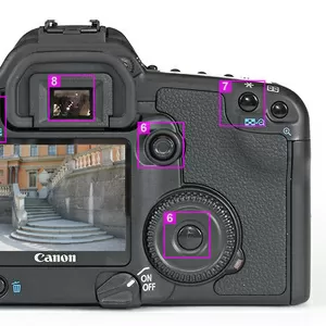 Canon 30D Kit 17-50  полный комплект