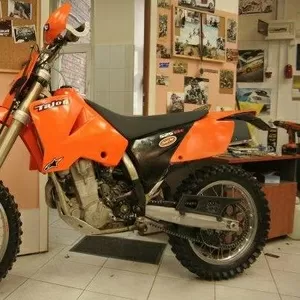 KTM 525 MXC Desert Racing