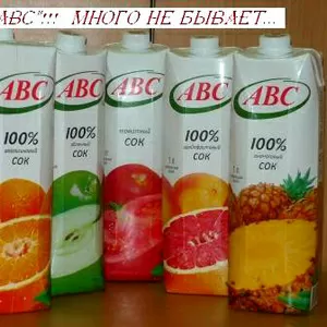Цитрусовые соки компании ABC производства Белоруссии